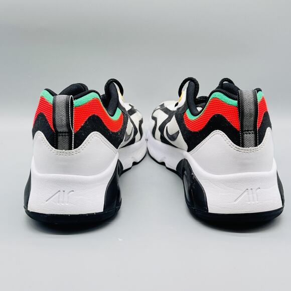 Nike Shoes Mens 10.5 White Black Air Max 200 Low Top Running Athletic Sneakers - Picture 6 of 9